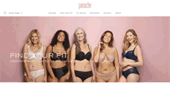 Desktop Screenshot of panache-lingerie.com